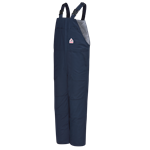 Men's Bulwark Midweight Excel FR ComforTouch Deluxe Insulated Bib Overall | Navy