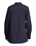 Women's Lapco FR Uniform Shirt 6.5oz. Westex DH | Navy