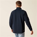 Men's Ariat FR Primo Fleece 2.0 1/4 Zip Sweater | Navy