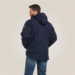 Men's Ariat FR DuraLight Stretch Canvas Jacket | Navy