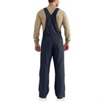 Men's Carhartt FR Quick Duck Lined Bib Overall | Navy