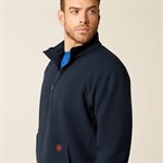 Men's Ariat FR Primo Fleece 2.0 1/4 Zip Sweater | Navy