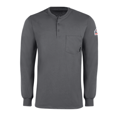 Men's Bulwark FR Lightweight Henley | Charcoal