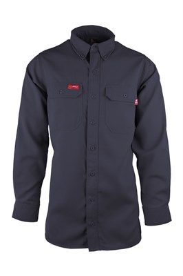 Men's Lapco FR 6.5oz. DH Uniform Shirt | Navy